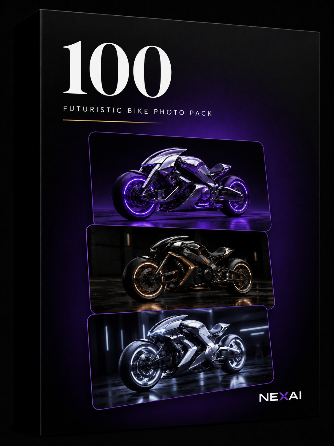 100 Futuristic Bike Photo Pack